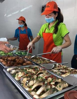 横岗餐饮服务公司 承包饭堂公司 提供营养卫生经济实惠快餐配送